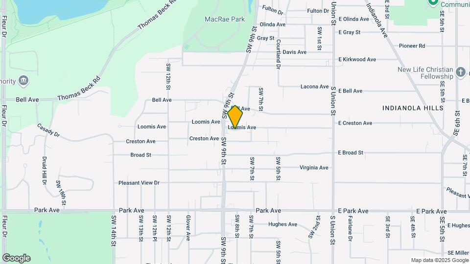 810 Loomis Ave Map and Location Details