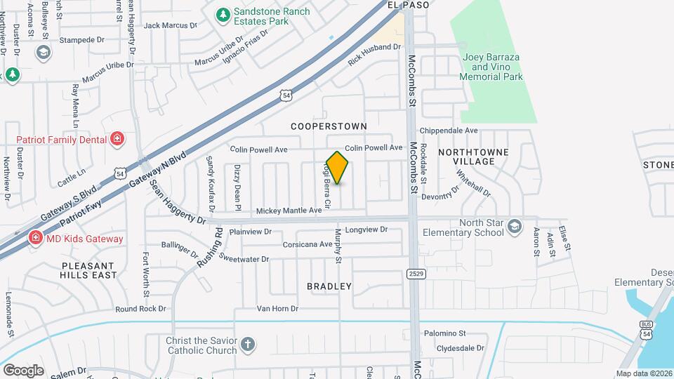 10913 Joe Dimaggio Cir Map and Location Details