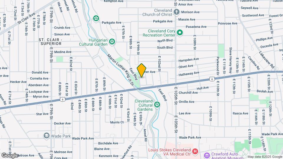 1261 E 99th St-Unit -1261 E 99th St - B Map and Location Details
