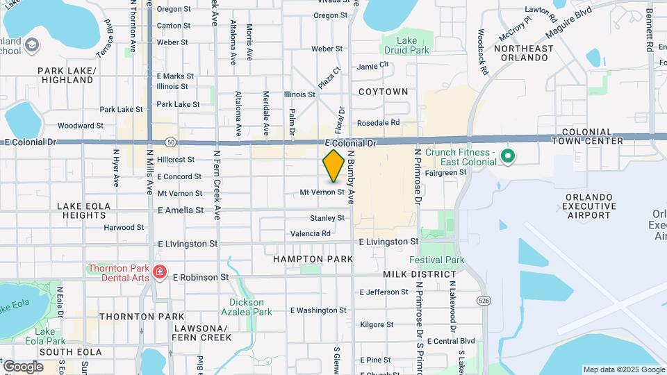 2223 Mt Vernon St Mapa y Detalles de la Ubicación