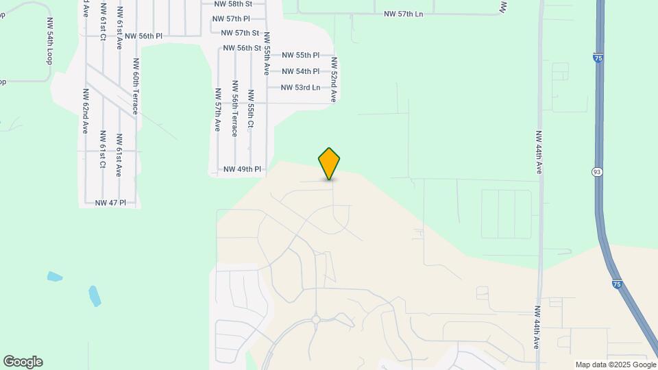 5223 NW 48th Pl Map and Location Details