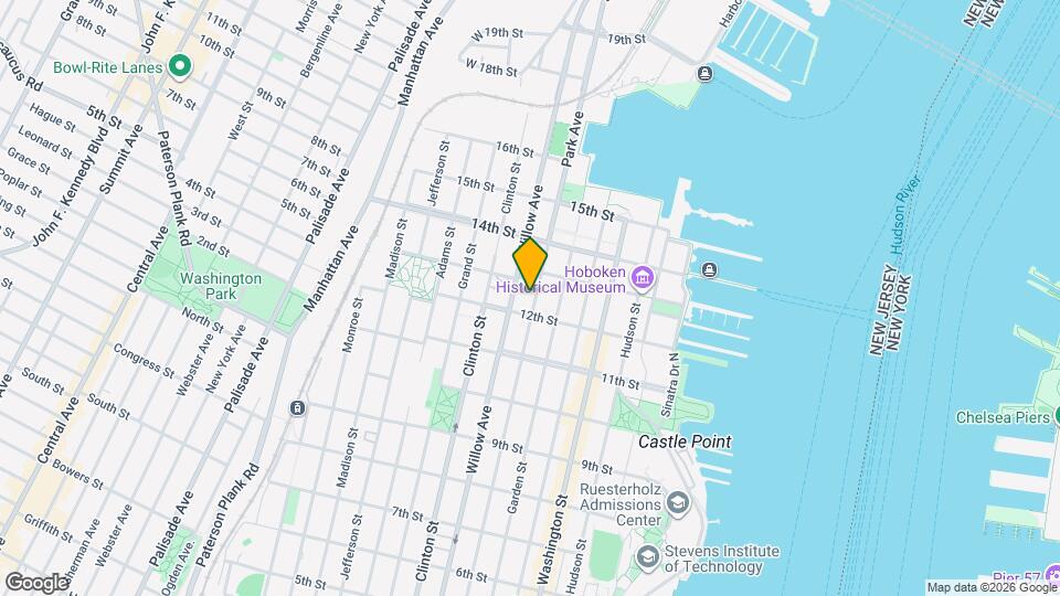 1216 Park Ave Map and Location Details