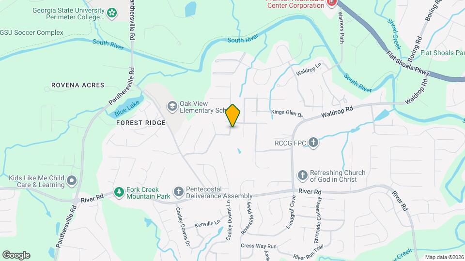 3073 River Oak Rd Map and Location Details