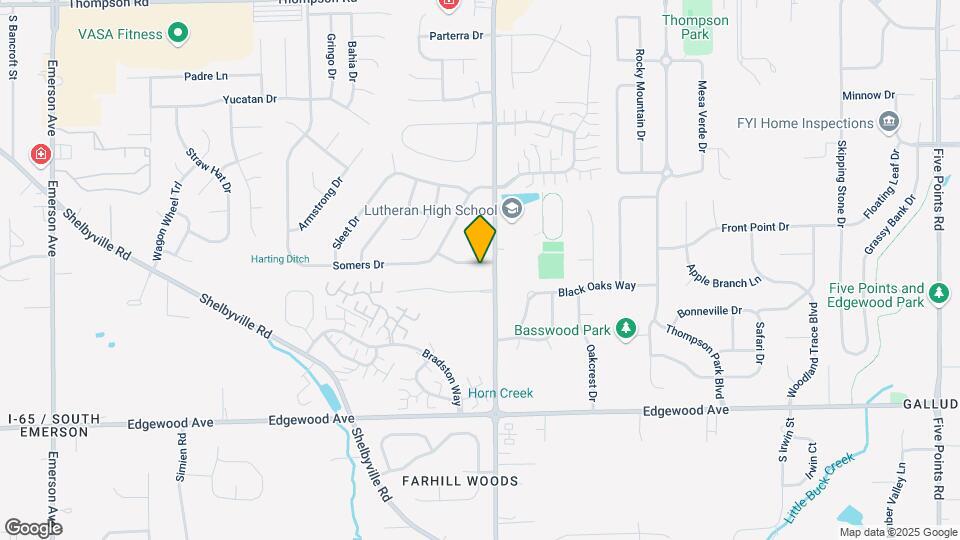 5921 Antoneli Dr Map and Location Details