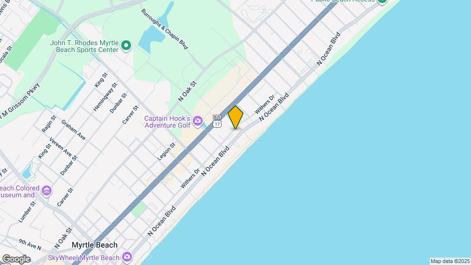 2310 N Ocean Blvd Map and Location Details