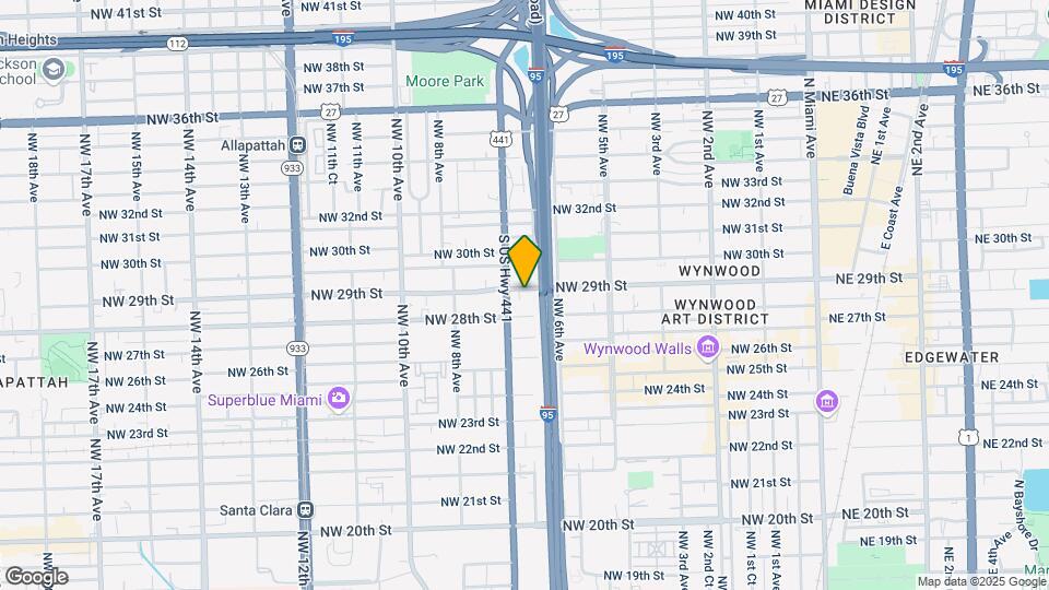 660 NW 29th St Map and Location Details