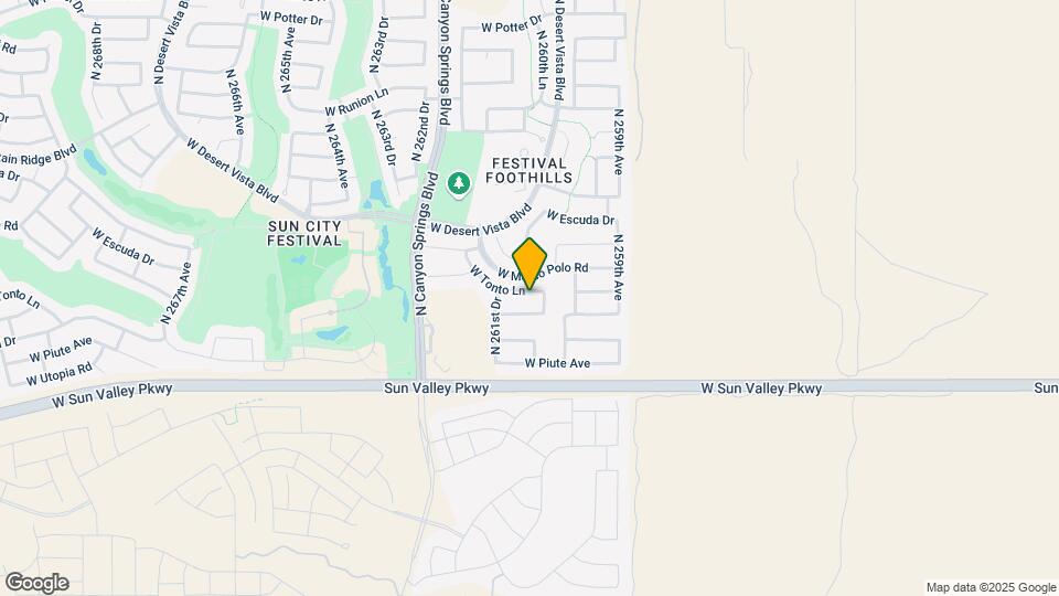 26087 W Tonto Ln Map and Location Details