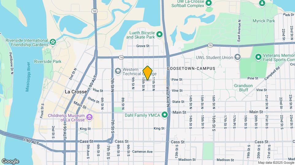 1014 Pine St, Unit 8 Map and Location Details