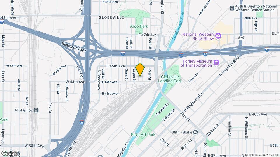 4417 Pennsylvania St Map and Location Details