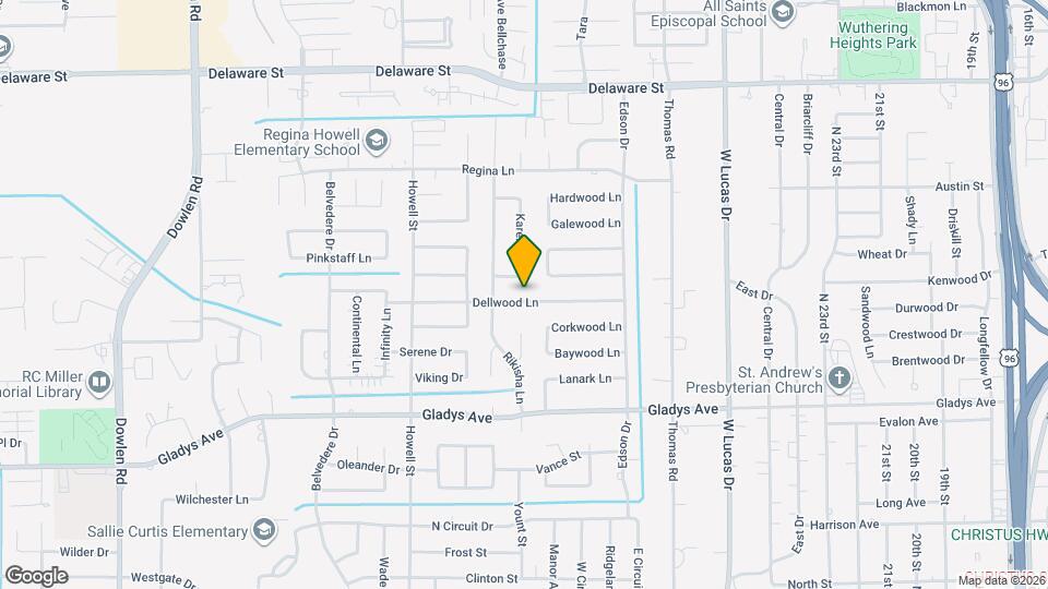4820 Dellwood Ln Map and Location Details