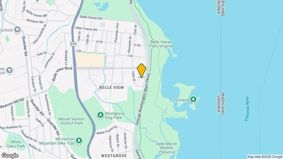 6618 Boulevard View Map and Location Details