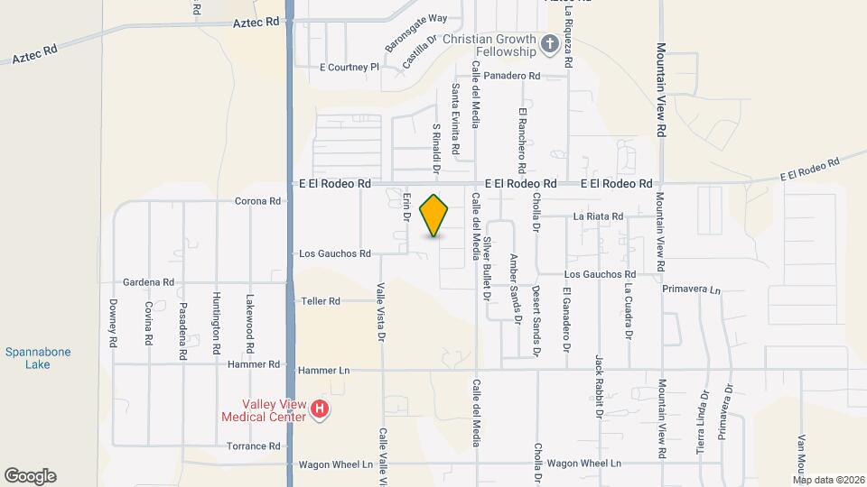 5079 S Jacaranda Pl Map and Location Details