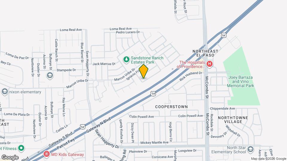 5425 Santiago Roque Dr Map and Location Details