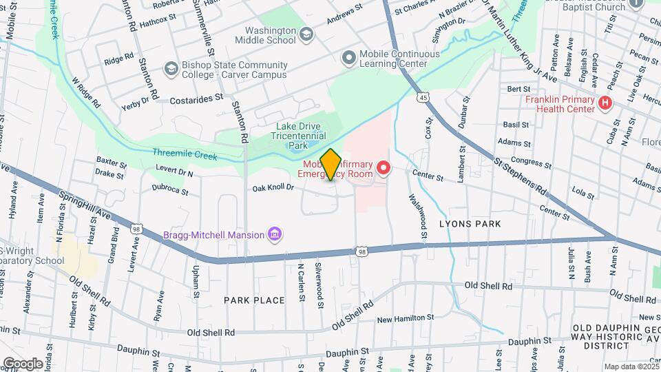 305 Indian Creek Dr E Map and Location Details