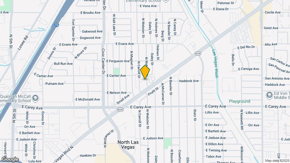 2529 N Webster St Map and Location Details