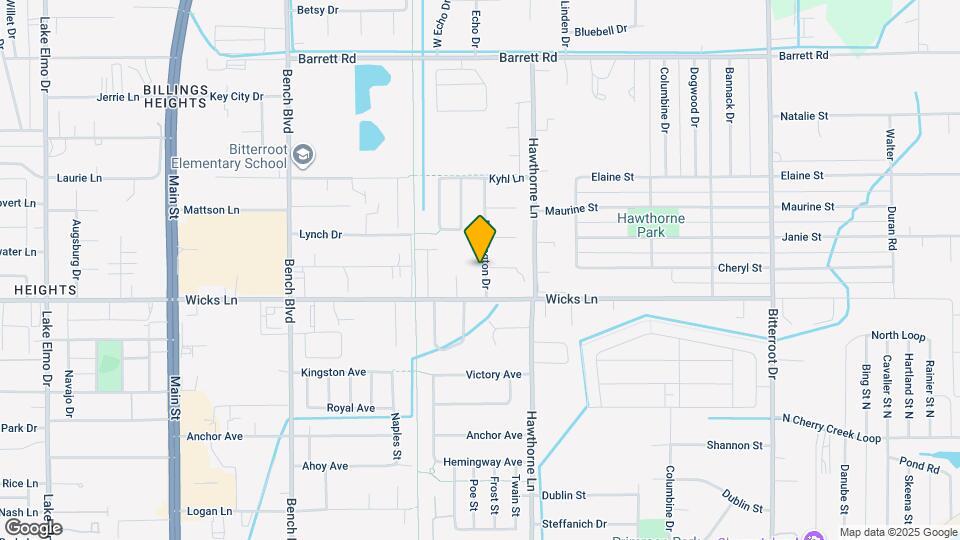 1618 Brewington Dr Map and Location Details