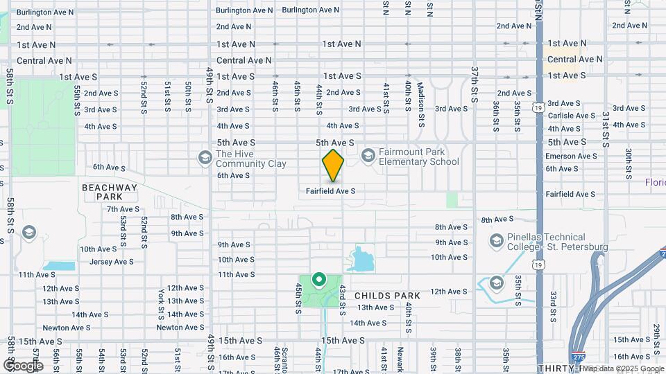 4331 Fairfield Ave S Map and Location Details