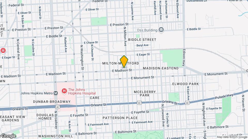 2420 E Madison St Map and Location Details