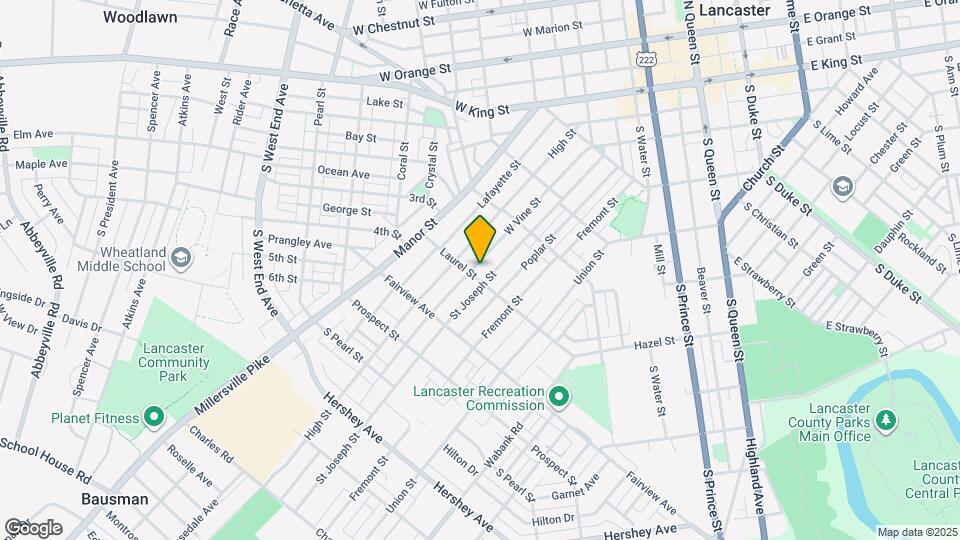 674 W Vine St Map and Location Details