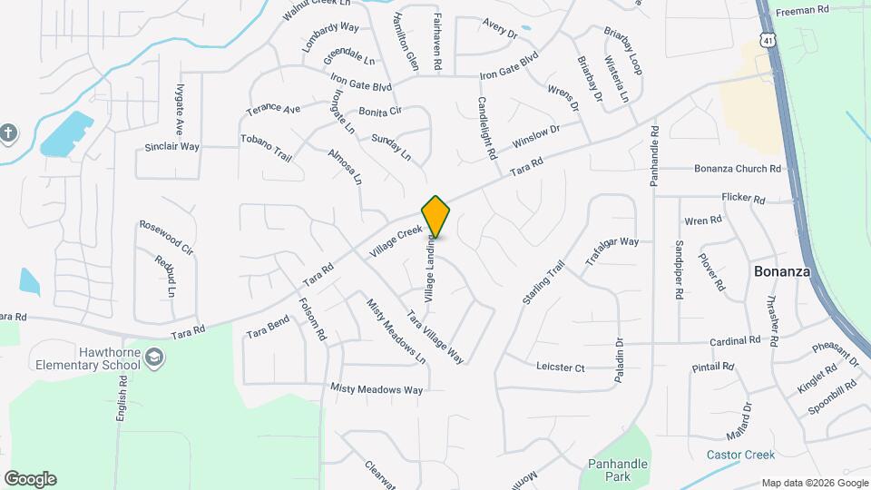 10588 Village Landing, Unit 1 Map and Location Details