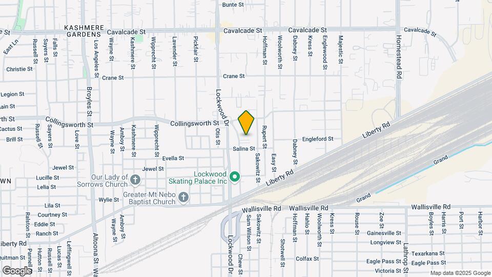 5509 Morwood St Map and Location Details