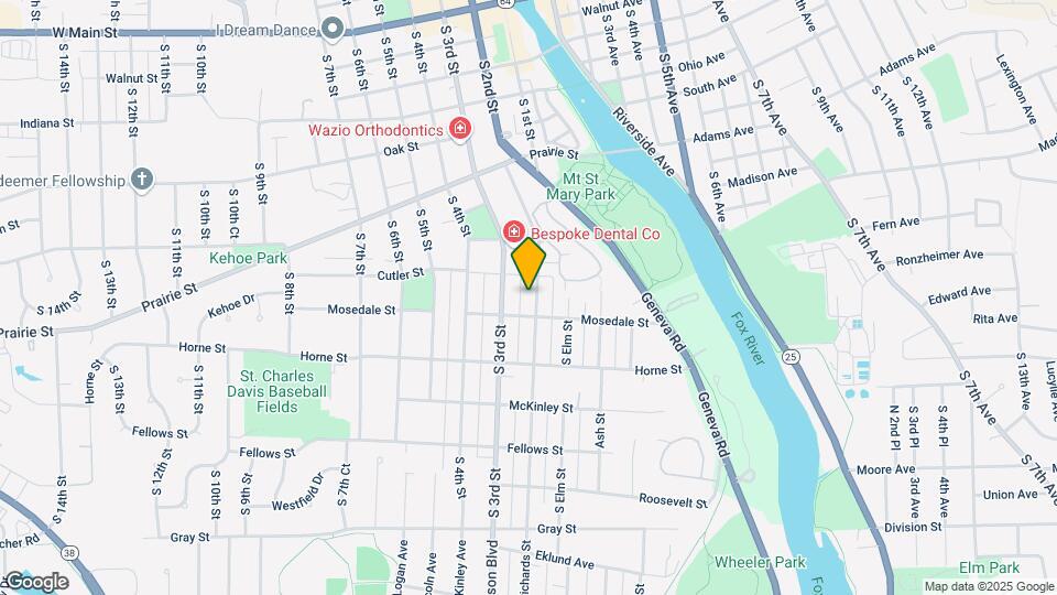 919 S 2nd St-Unit -1 Map and Location Details