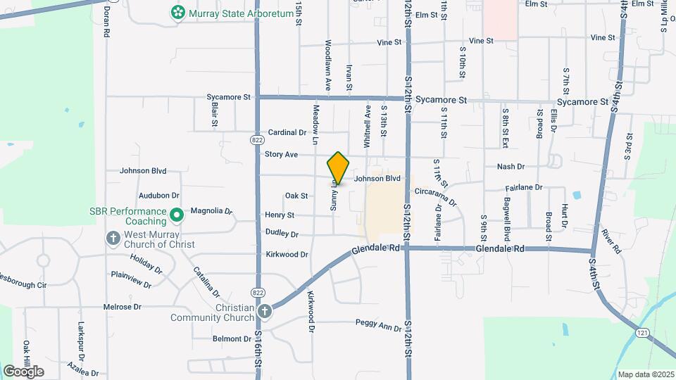 801 Sunny Ln Map and Location Details