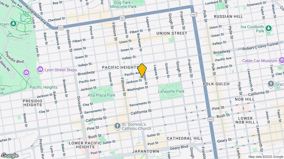 2212 Jackson St Mapa y Detalles de la Ubicación
