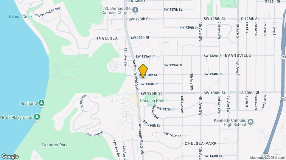 872 SW 135th St Map and Location Details