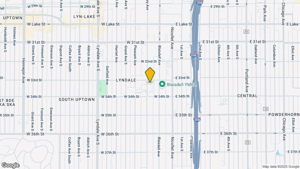 3309 Pillsbury Ave Map and Location Details
