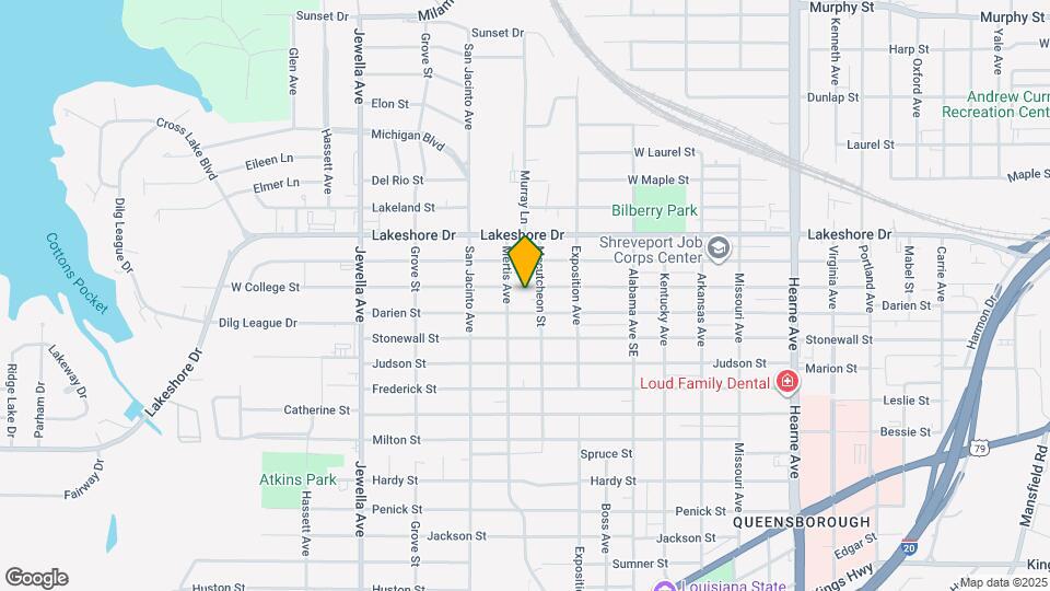 3317 W College St Map and Location Details