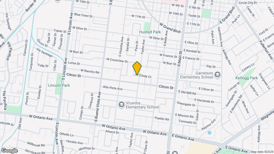 1740 Taylor Ave Mapa y Detalles de la Ubicación