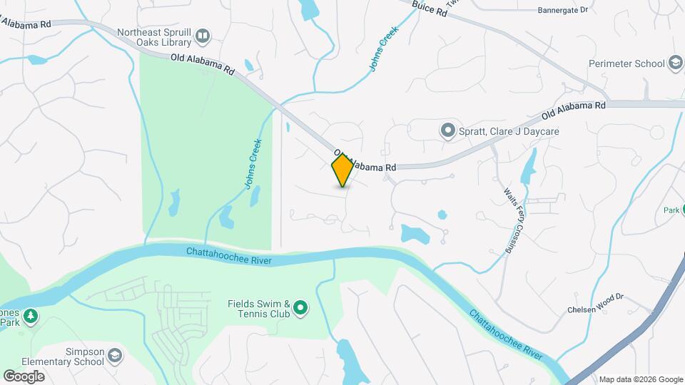 5005 Johns Creek Ct Map and Location Details