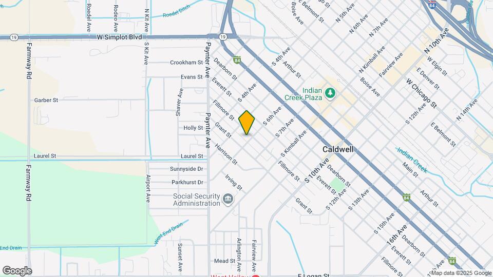 708 S 6th Ave Map and Location Details