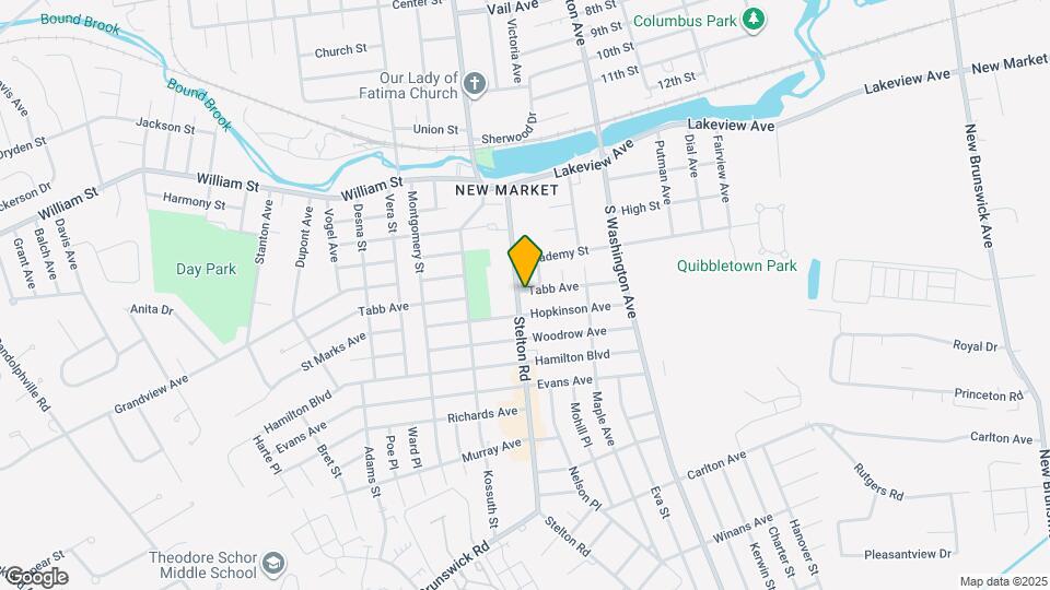 101 Stelton Rd Map and Location Details