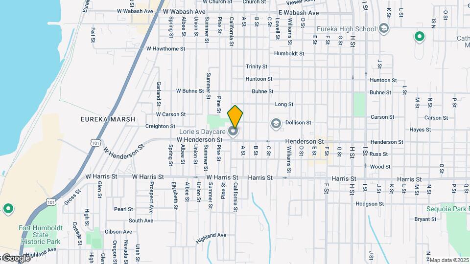 2729 California St Map and Location Details