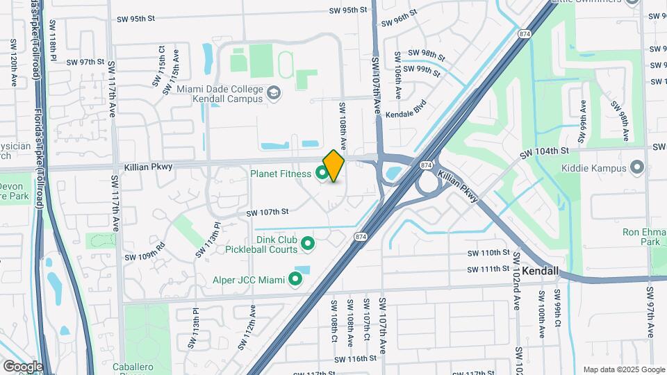 10700 SW 108th Ave Map and Location Details