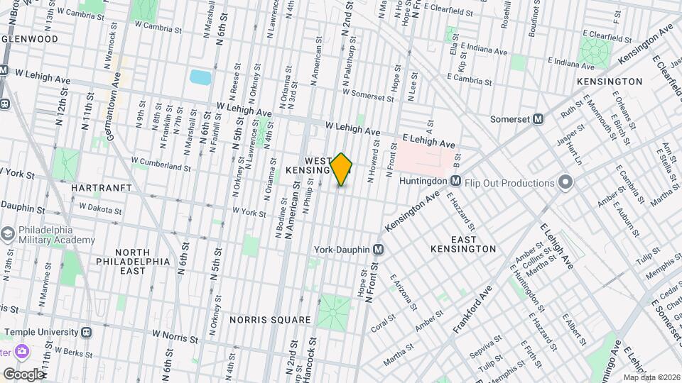 163 W Cumberland St Map and Location Details