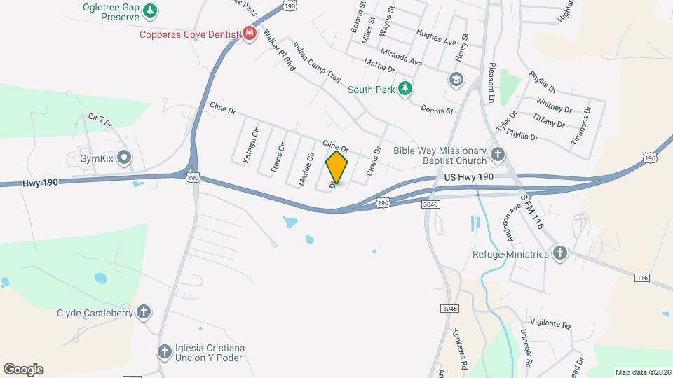 1121 Dixon Cir Map and Location Details