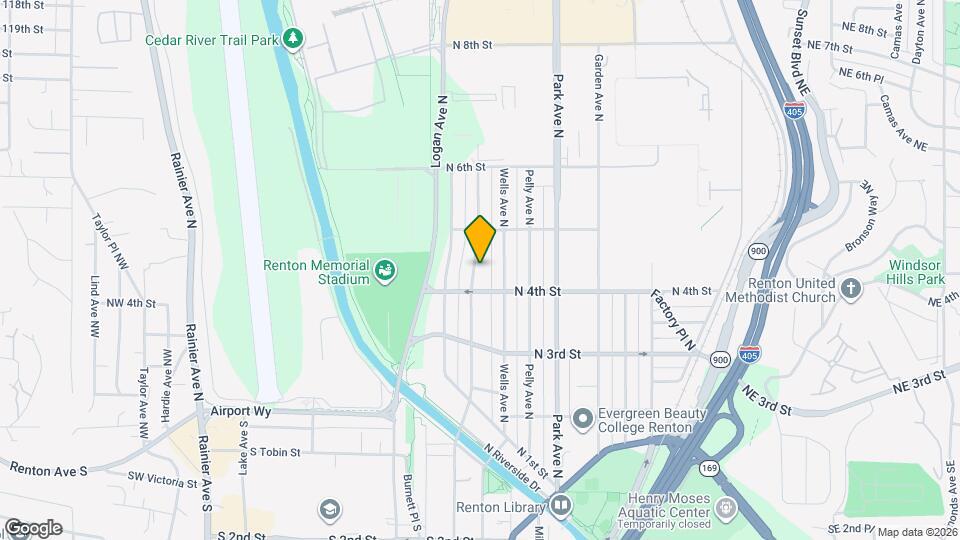 418 Williams Ave N Map and Location Details