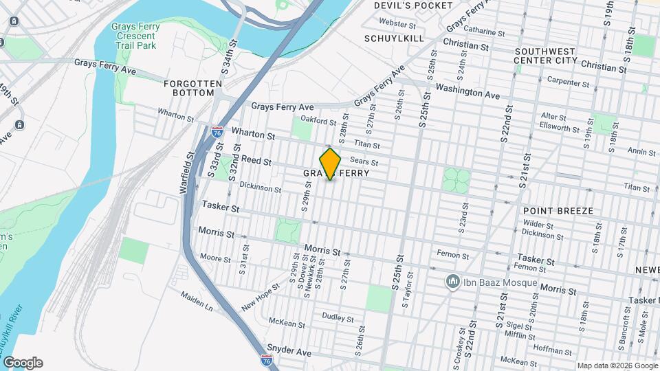 1428 S 28th St Map and Location Details