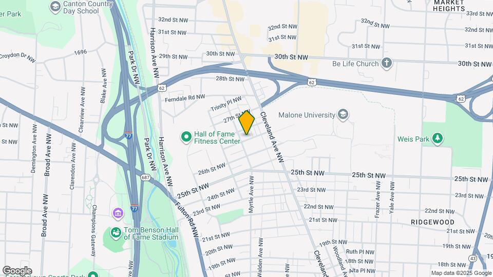 1417 Norwood Pl NW Mapa y Detalles de la Ubicación