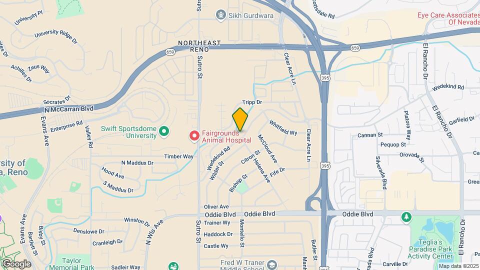 2025 Wedekind Rd Map and Location Details
