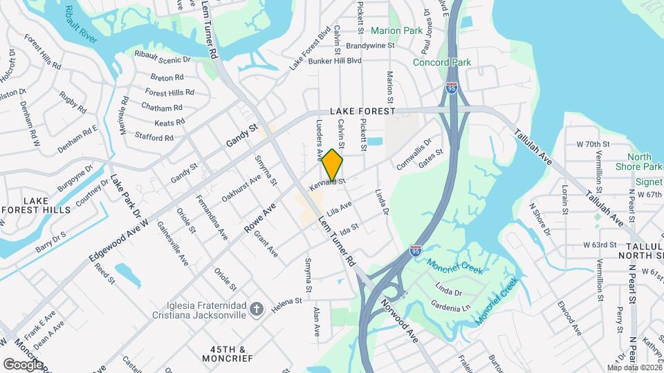 1224 Kennard St Mapa y Detalles de la Ubicación