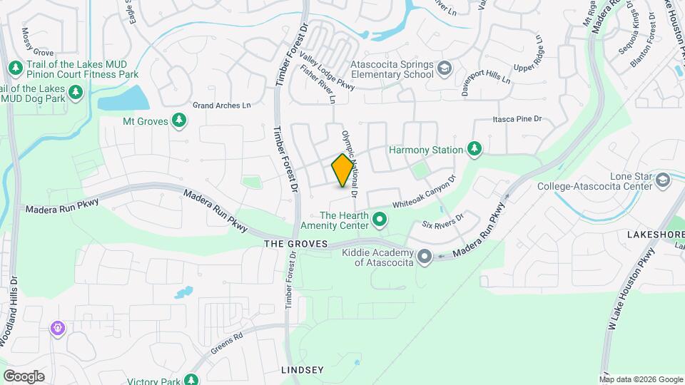 12607 Pine Savannah Ln Map and Location Details