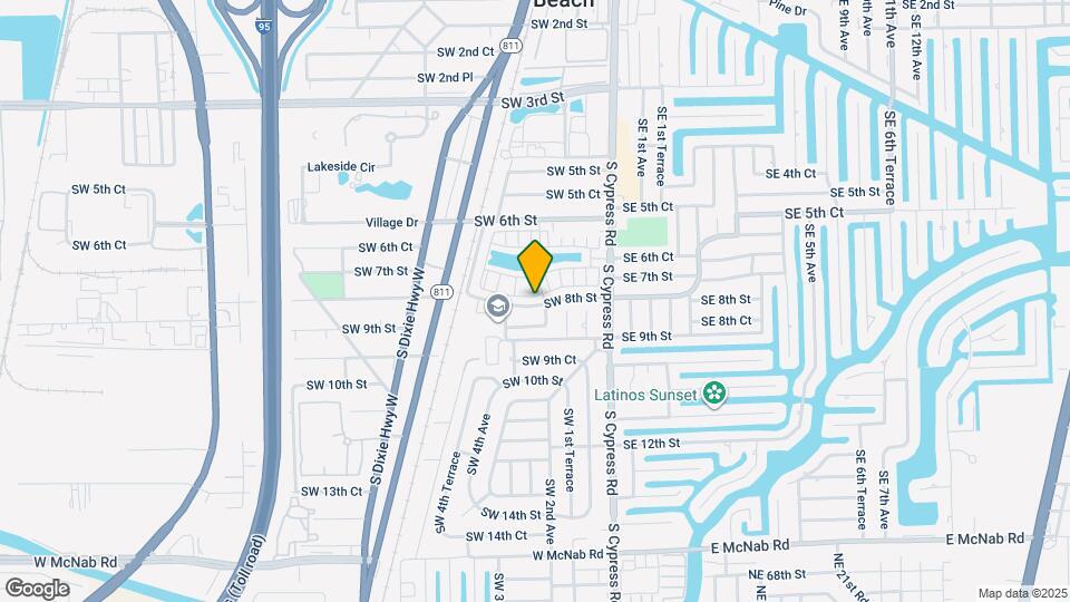 206 SW 7th Ct Map and Location Details