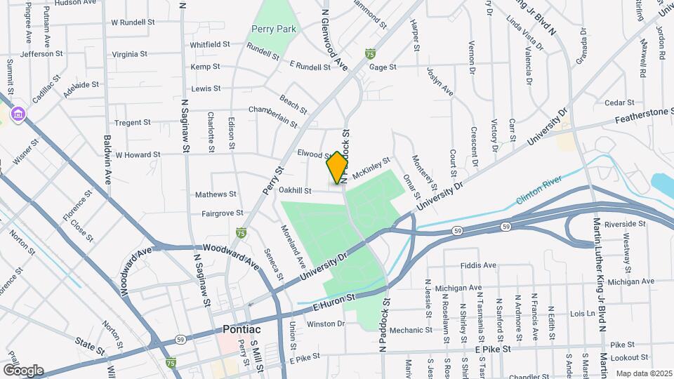 111 Oakhill St Map and Location Details