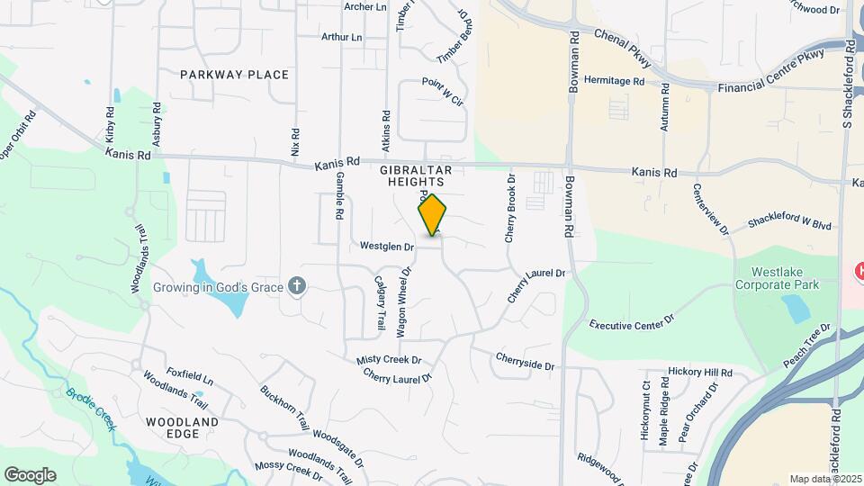12506 Westglen Dr Mapa y Detalles de la Ubicación