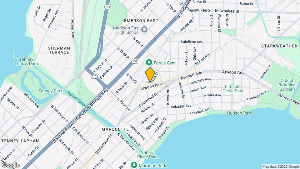 2052 Atwood Ave Map and Location Details
