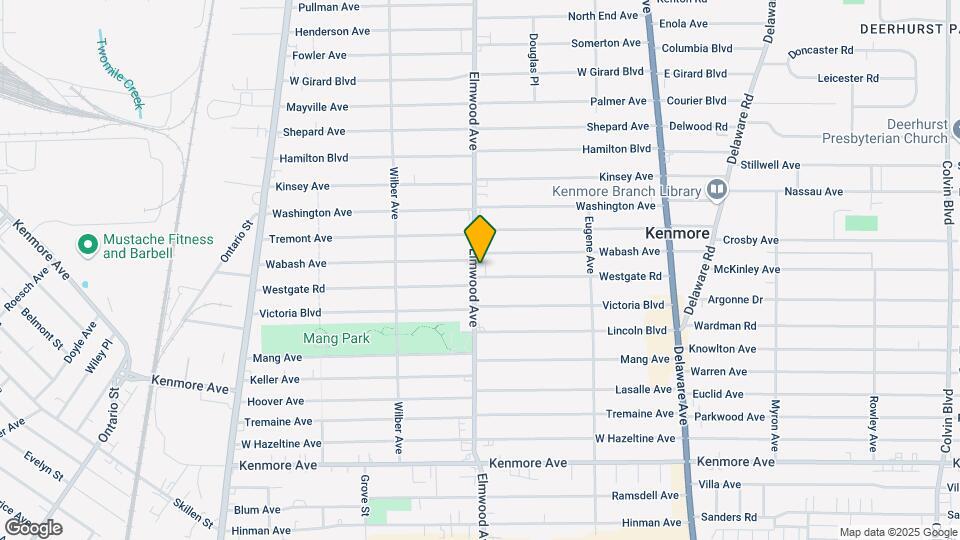 2473 Elmwood Ave Mapa y Detalles de la Ubicación